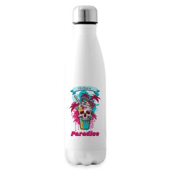 Welcome to Paradise - Insulated Water Bottle - white - Right