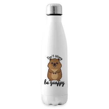 Quokka Geschenk, Quokka T-Shirt, Quokka lustig - Isolierflasche - Weiß - Rechts