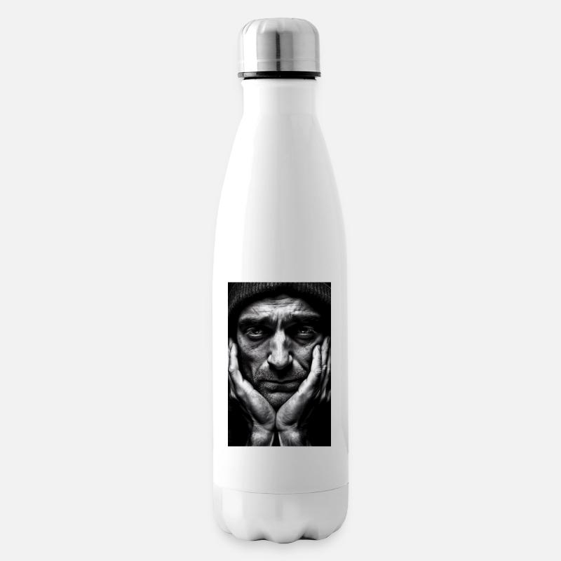 Penseur Guy - Bouteille isotherme - blanc