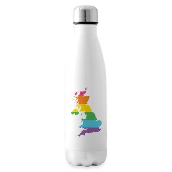 LGBTQ Great Britain - Insulated Water Bottle - white - Right