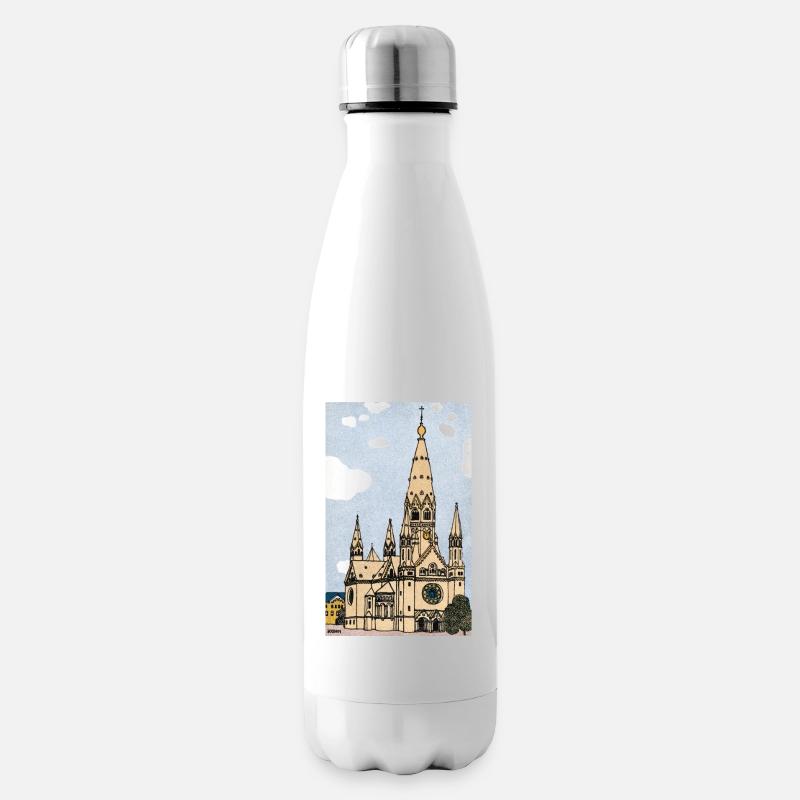 Église du Souvenir Kaiser Wilhelm Berlin - Bouteille isotherme - blanc