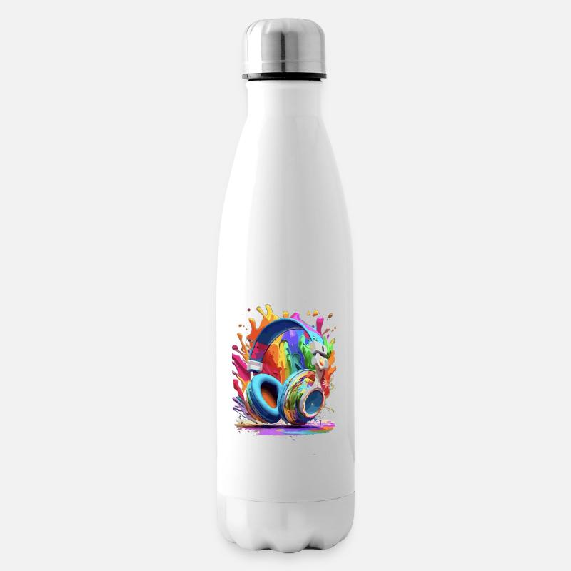 METTEZ VOS CASQUES - Bouteille isotherme - blanc