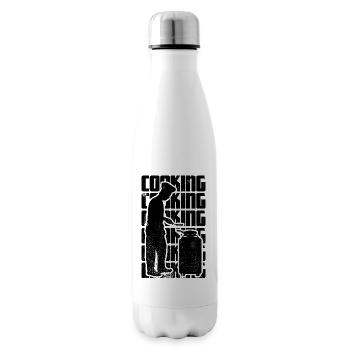 Cook - Insulated Water Bottle - white - Right