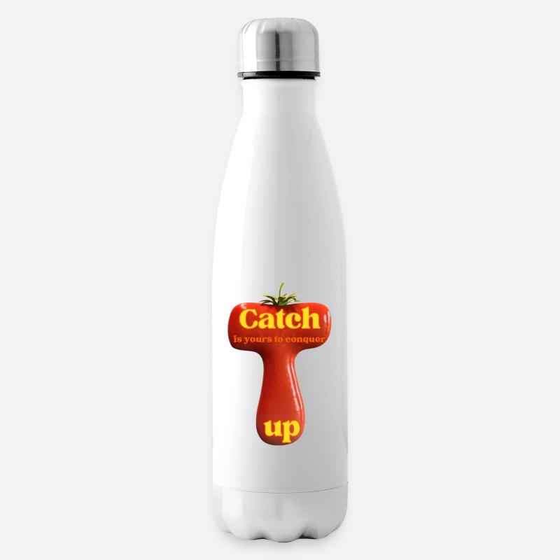 Catch up - is yours to conquer - Isolierflasche - Weiß