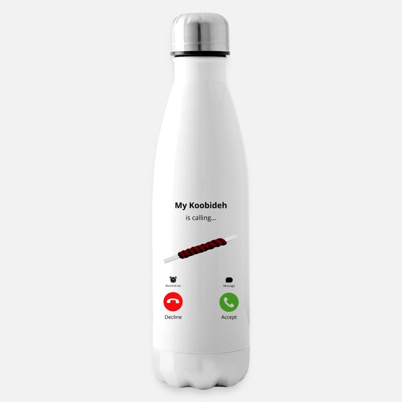Mon Koobideh appelle - Iran - Bouteille isotherme - blanc