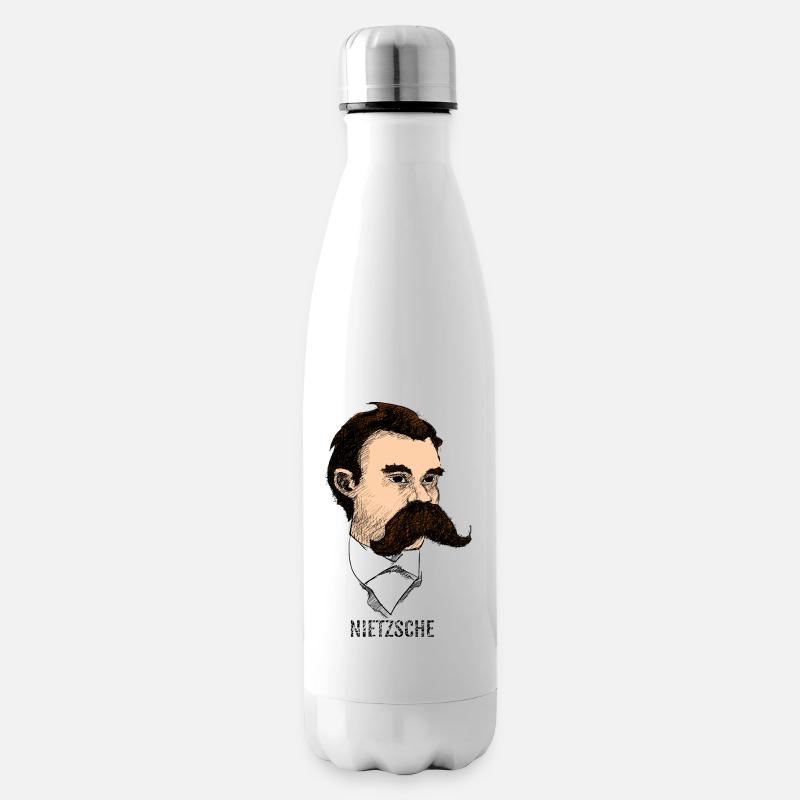 Nietzsche - Isolierflasche - Weiß