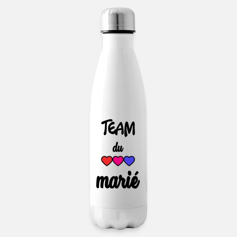TEAM DU MARIE - Bouteille isotherme - blanc