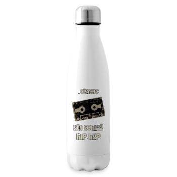 Hip Hop oldschool classique - Bouteille isotherme - blanc - Droite