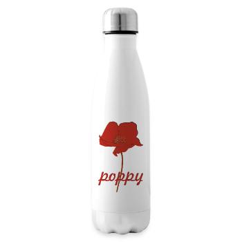 Poppy Poppy - Insulated Water Bottle - white - Right