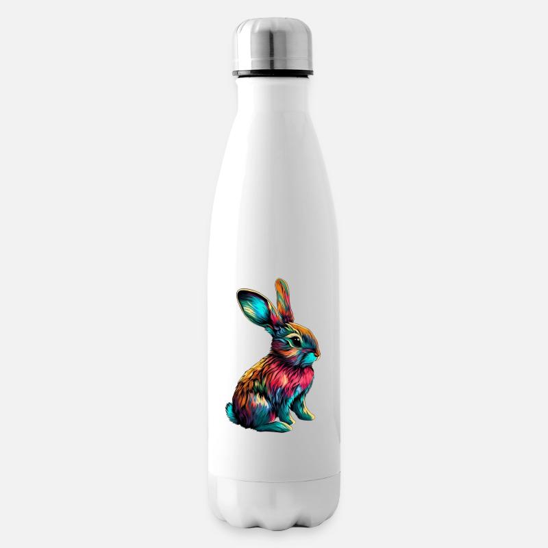 Kaninchen - Isolierflasche - Weiß