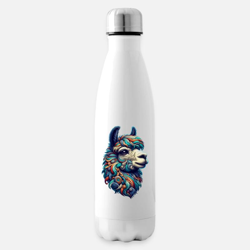 Alpaka - Isolierflasche - Weiß