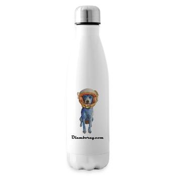 Laly Blue Cosmonaute - Insulated Water Bottle - white - Right
