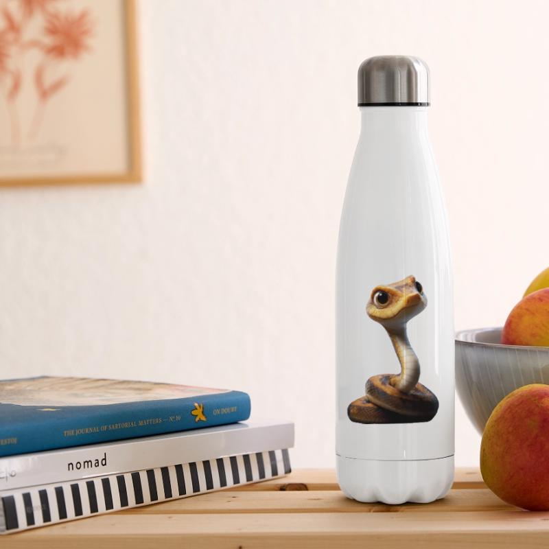 Schlange Python Kobra Klapperschlange Schlangen Isolierflasche