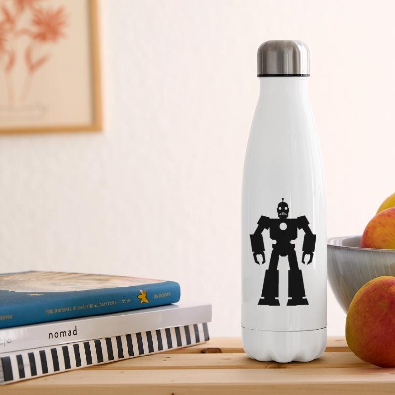 Robots – AI Technology Sci-Fi Nerd Design Insulated Water Bottle