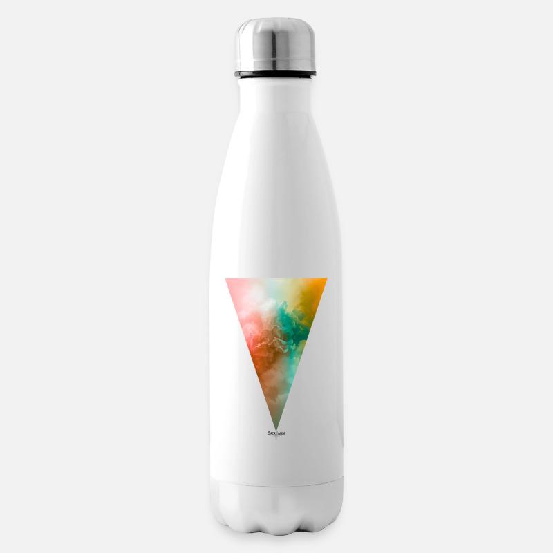 Jacaranda Cloud Mist - Insulated Water Bottle - white
