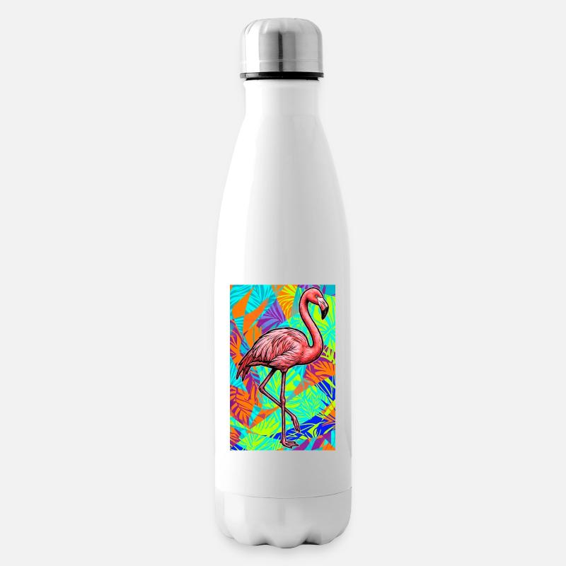 Flamant - Bouteille isotherme - blanc