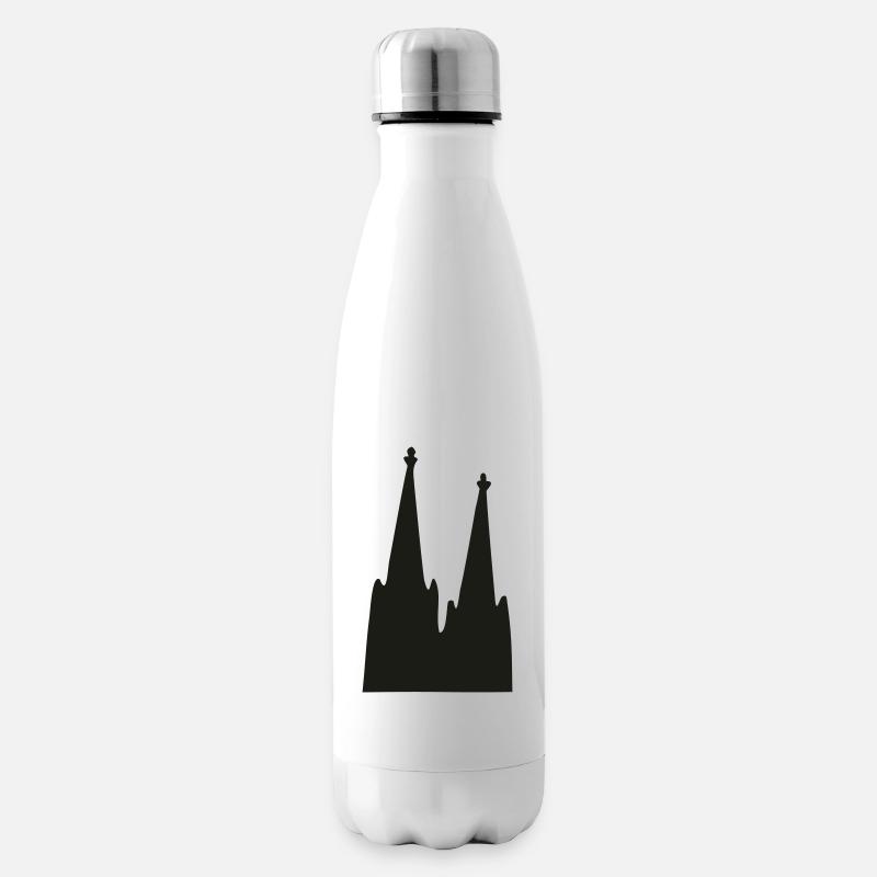 Köln Kölner Dom - Isolierflasche - Weiß