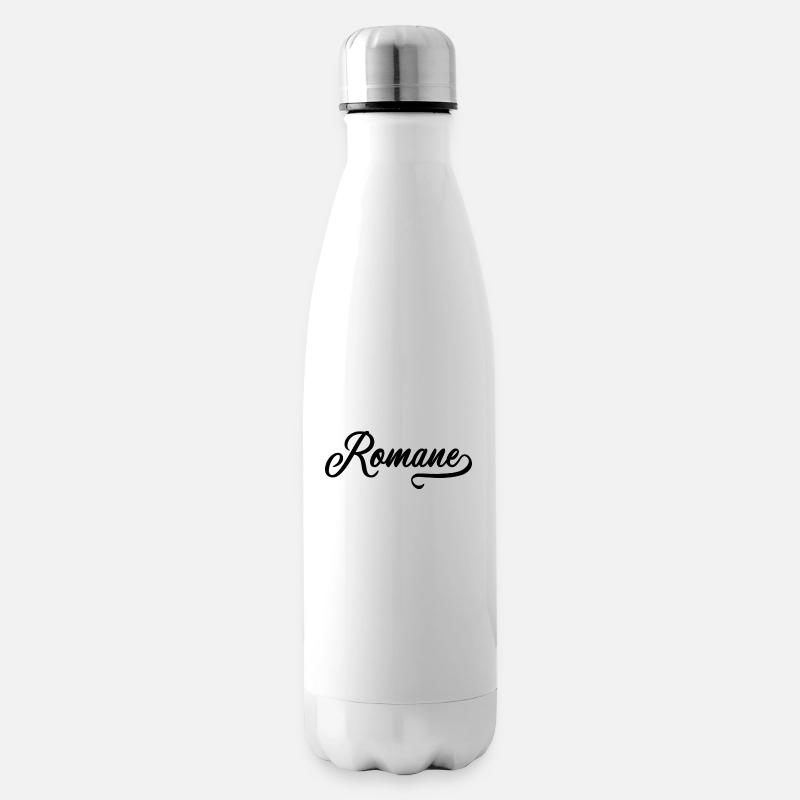 Romane - Vorname - Isolierflasche - Weiß