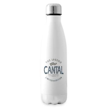 cantal, auvergnat, cantalou fier cantalien - Bouteille isotherme - blanc - Droite