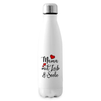 Stolze Mama Kind Sohn Tochter Kinder Mutterliebe - Isolierflasche - Weiß - Rechts