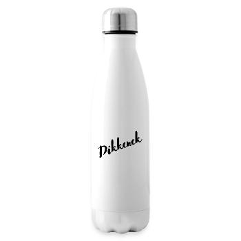 Dikkenek – Brüssel Angeber-T-Shirt - Isolierflasche - Weiß - Rechts