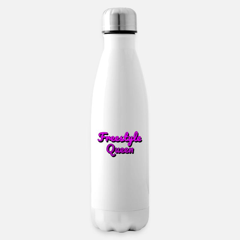 Freestyle Queen - Isolierflasche - Weiß