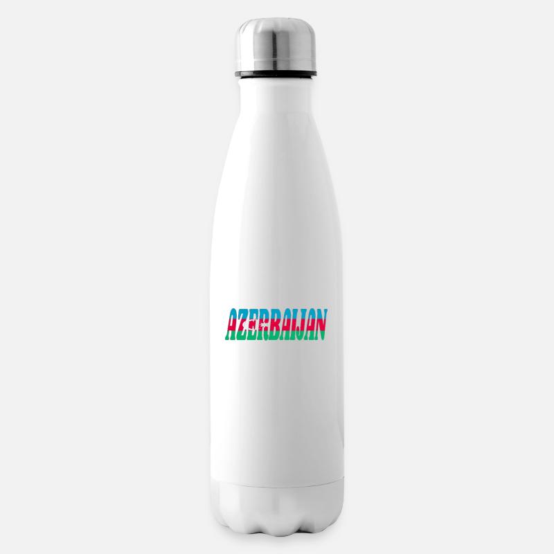Azerbaijan - Isolierflasche - Weiß