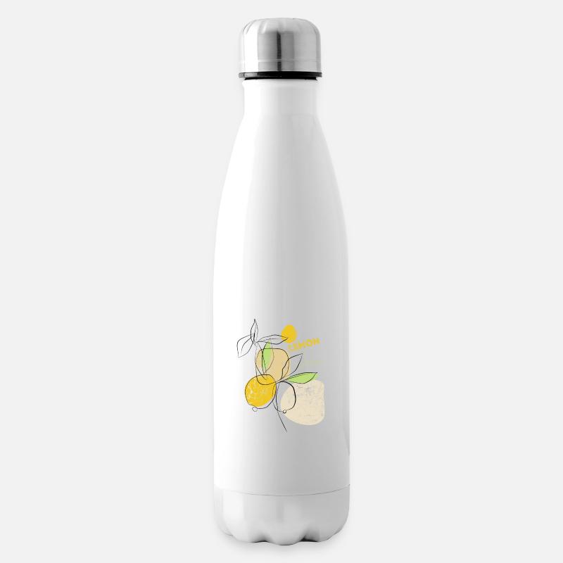Jus de citron - Expressionniste - Art - Bouteille isotherme - blanc
