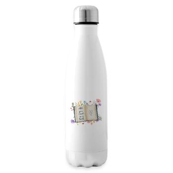 All you need is a book - Isolierflasche - Weiß - Rechts