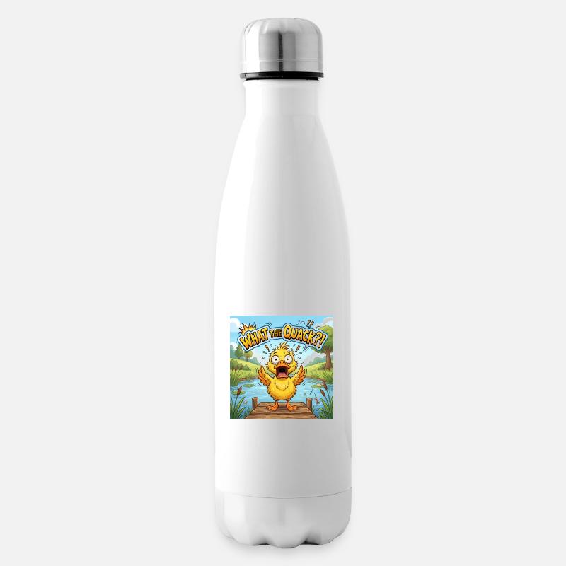 What the Quack!? - Isolierflasche - Weiß