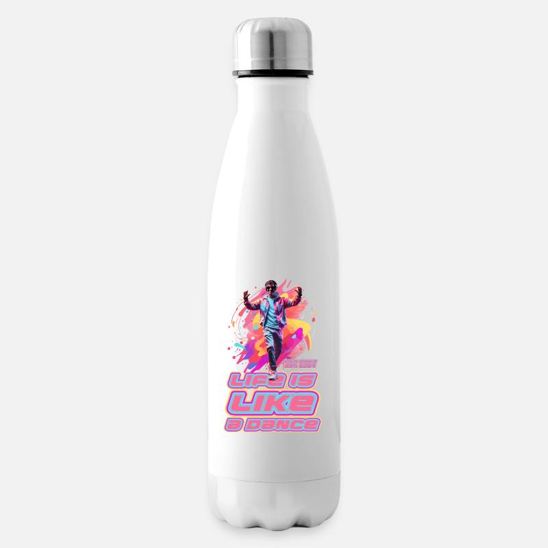 Tanzen - Isolierflasche - Weiß