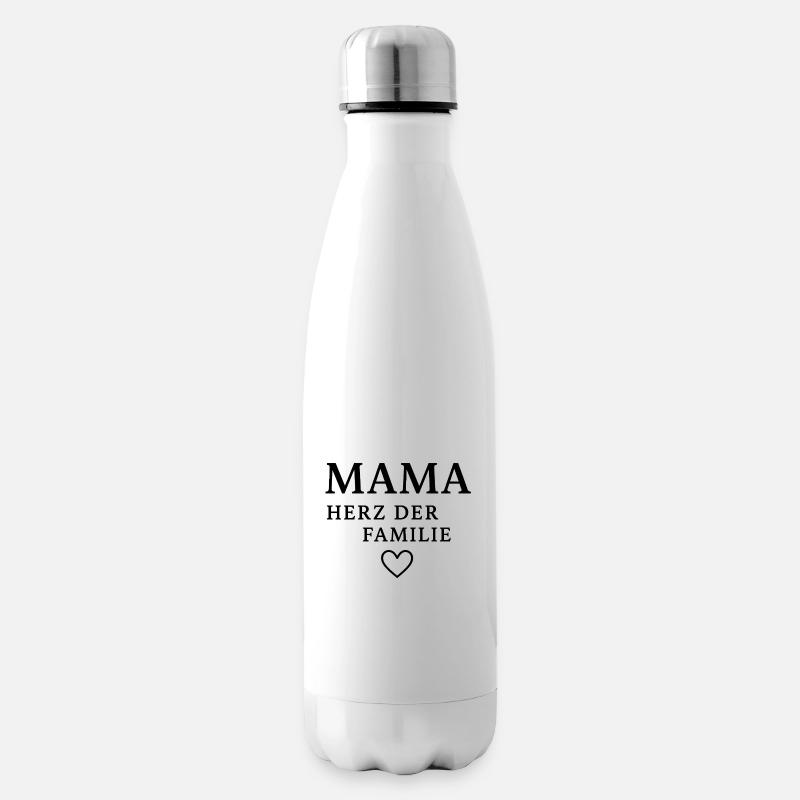 Mama - Isolierflasche - Weiß