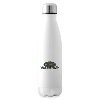 Wassermann Sternzeichen Wassermann - Isolierflasche - Weiß - Rechts