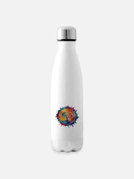Make love not war - Isolierflasche - Weiß