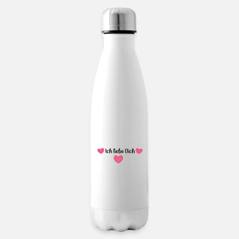 Valentinstag Geschenk Valentinstag - Isolierflasche - Weiß
