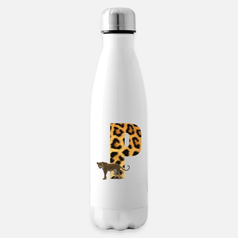 leopard p - Isolierflasche - Weiß