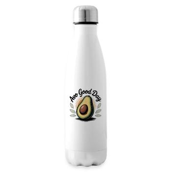 Avo Good Day - Insulated Water Bottle - white - Right
