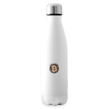 bitcoin - Bouteille isotherme - blanc - Droite
