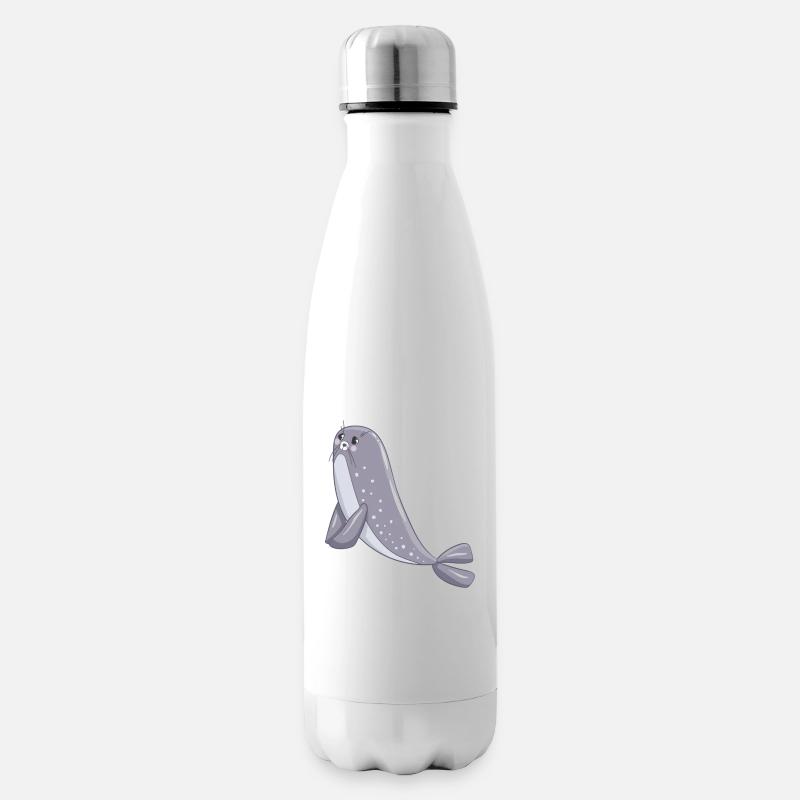 Robbe - Isolierflasche - Weiß