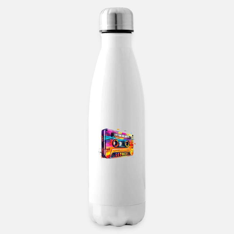 Cassette - Bouteille isotherme - blanc