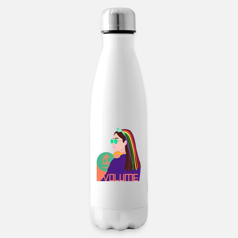 Pride LGBTQIA+ - Isolierflasche - Weiß