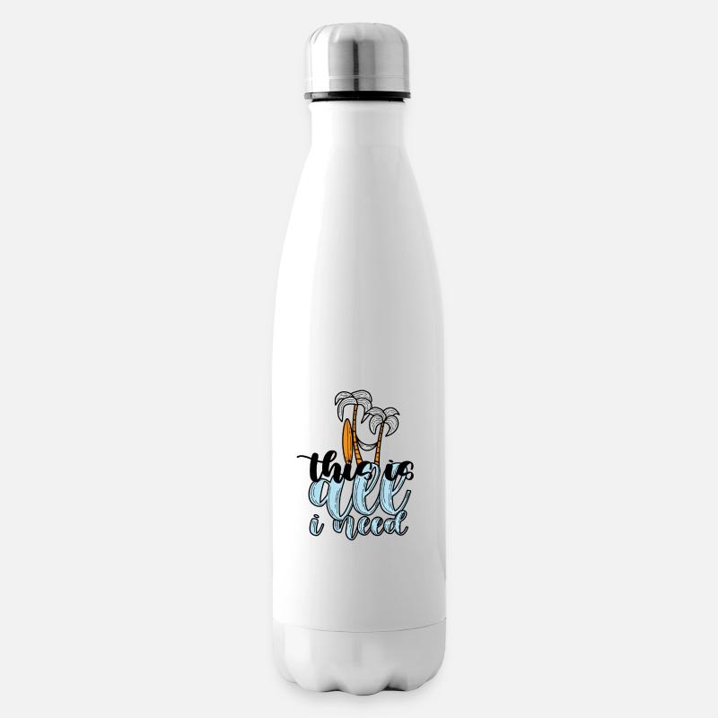 Summer - Isolierflasche - Weiß