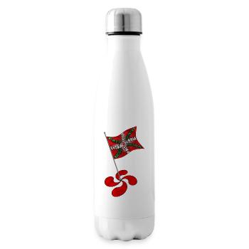 Basque flag - Insulated Water Bottle - white - Right