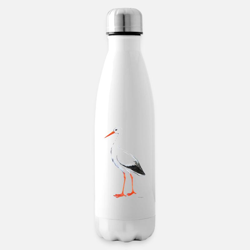 cigogne - Bouteille isotherme - blanc
