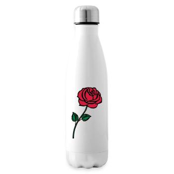 rose_002 - Isolierflasche - Weiß - Rechts