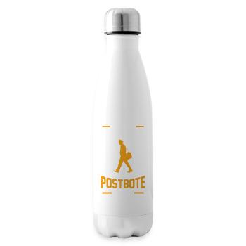 Postbote Zusteller Paketbote Geschenk - Isolierflasche - Weiß - Rechts
