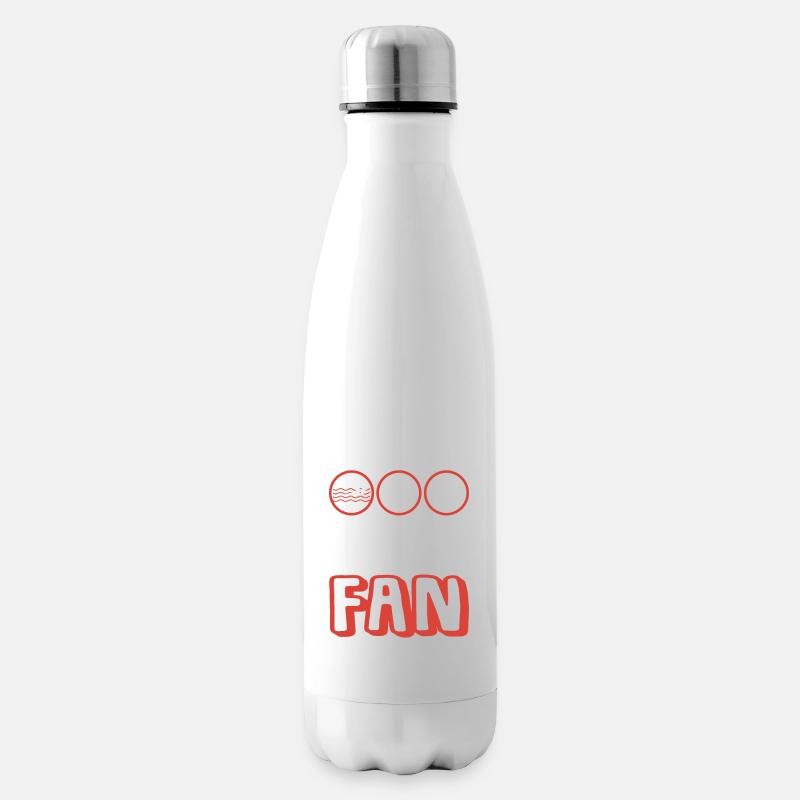 Triathlon papa sort papa - Bouteille isotherme - blanc