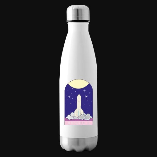 Ariane 6 Launch night with the Moon by ItArtWork - Insulated Water Bottle