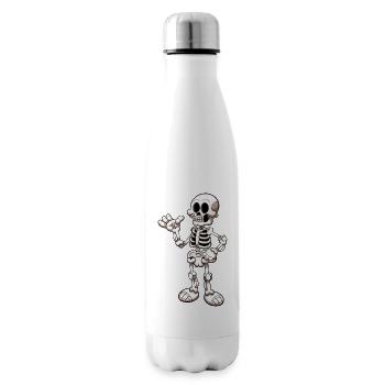 Skeleton - Insulated Water Bottle - white - Right