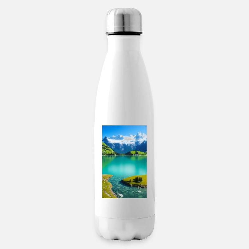 Lac - Bouteille isotherme - blanc